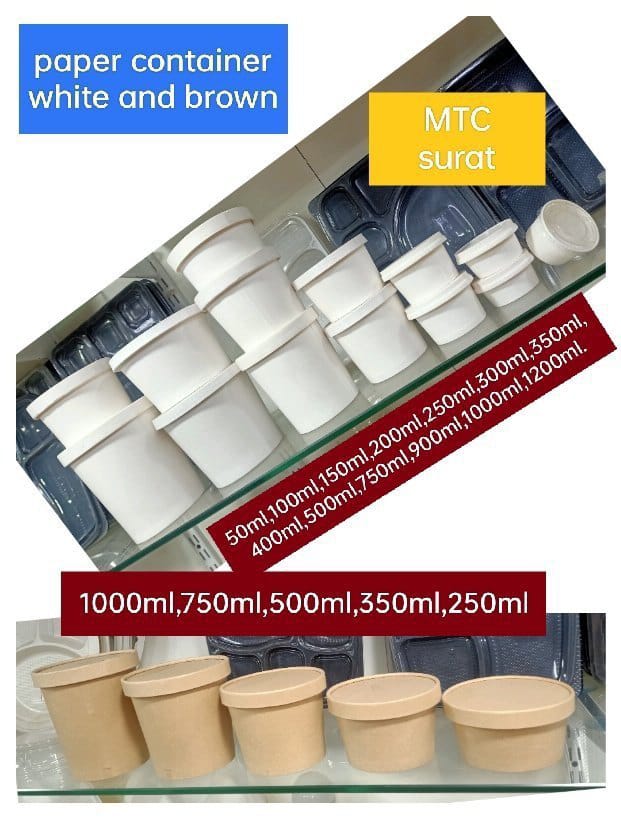 ICE CREAM CUP & BOWL — MTC disposable packaging