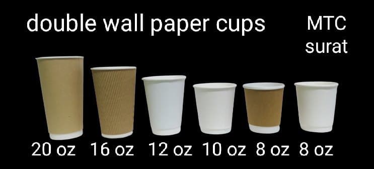 DOUBLE WALL CUP — MTC disposable packaging